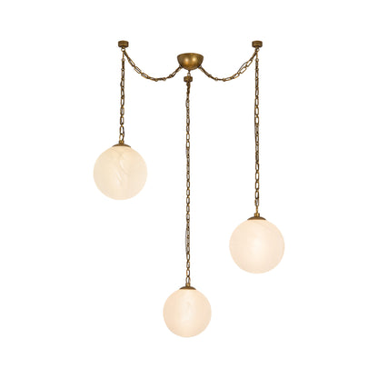 Petra 12-in 3-Head Chandelier