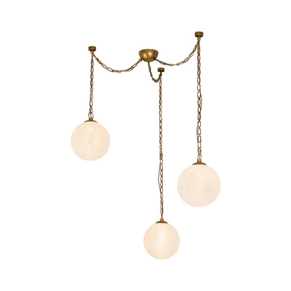Petra 12-in 3-Head Chandelier
