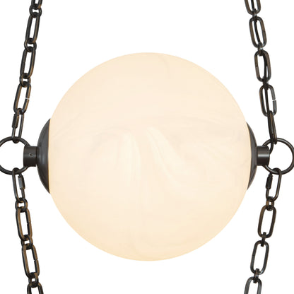 Petra 10-in 3-Head Chandelier