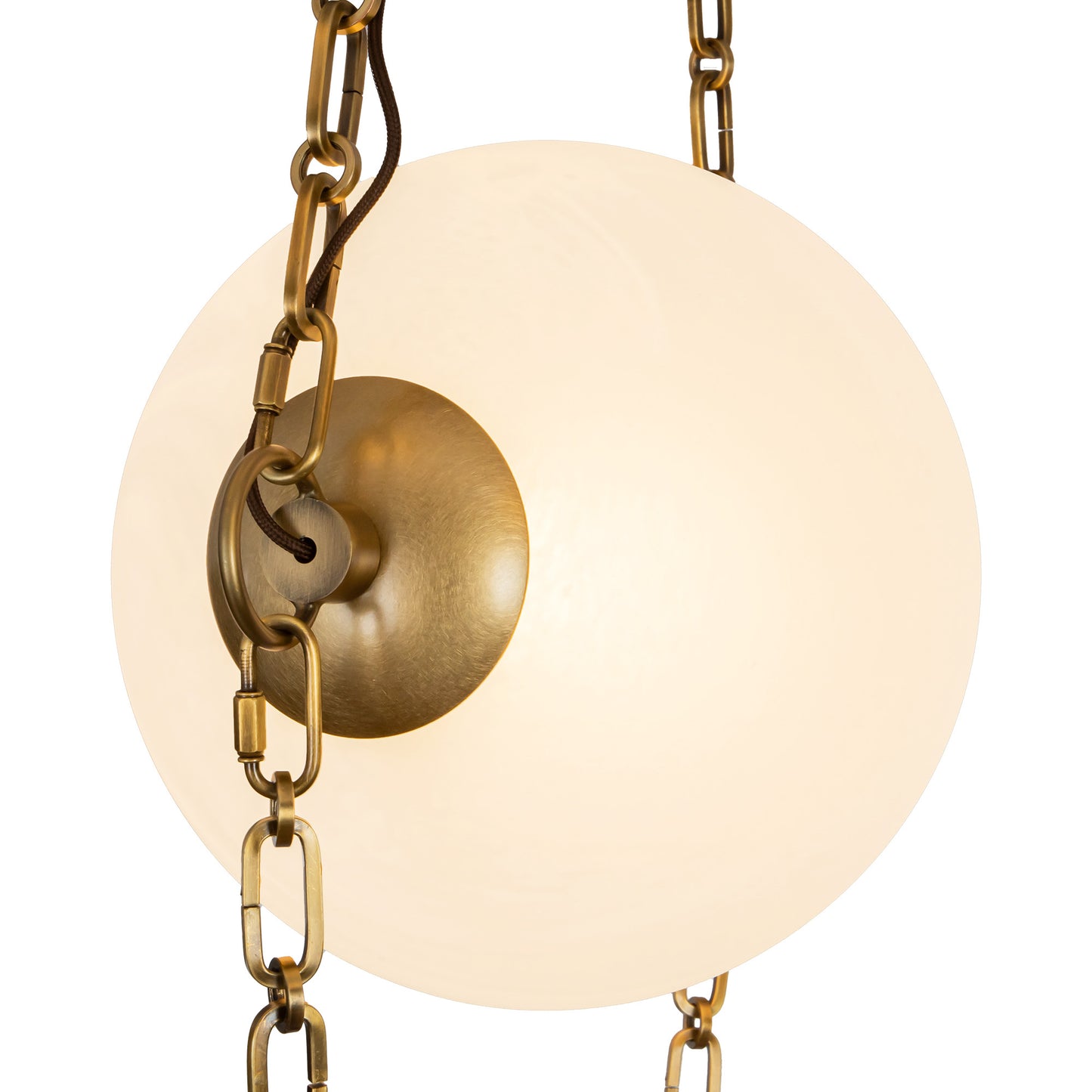 Petra 10-in 3-Head Chandelier