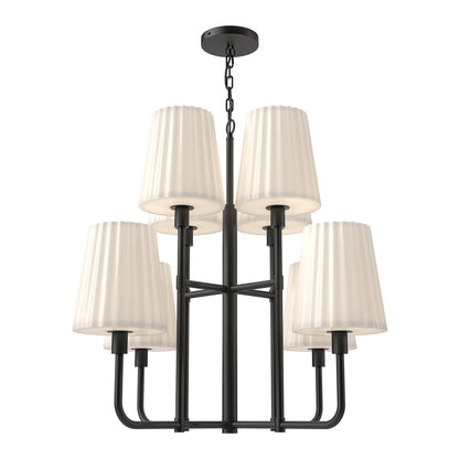 Plisse 30-in Chandelier