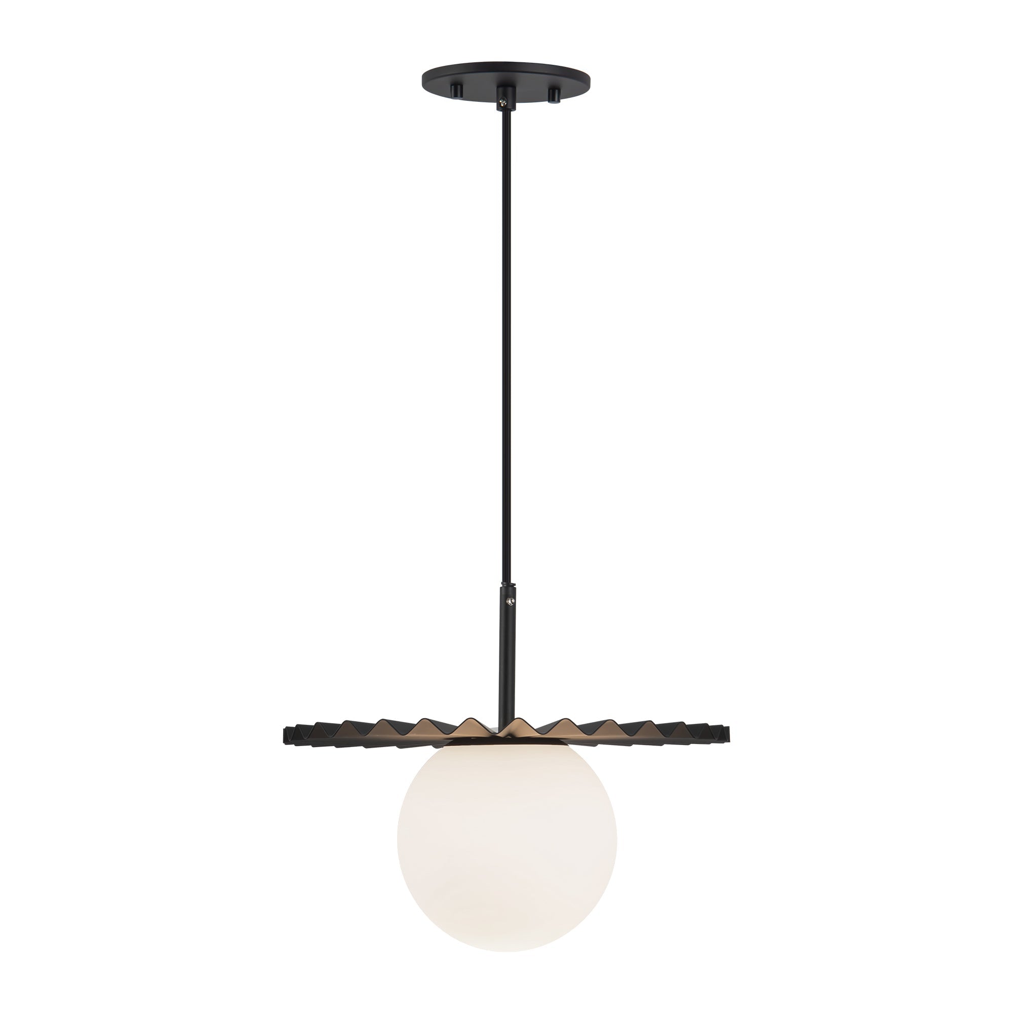 0215-11  plumeさま Plume 12-in Flush Mount – Kuzco Lighting