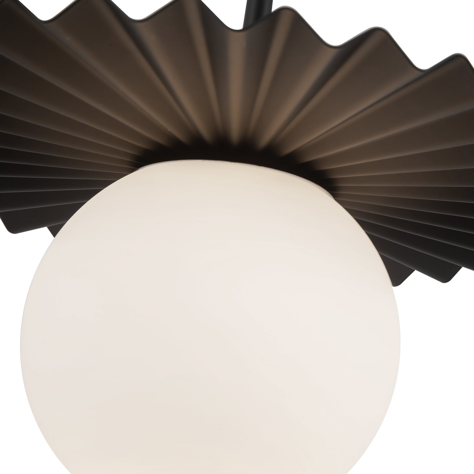 0215-11  plumeさま Plume 12-in Flush Mount – Kuzco Lighting
