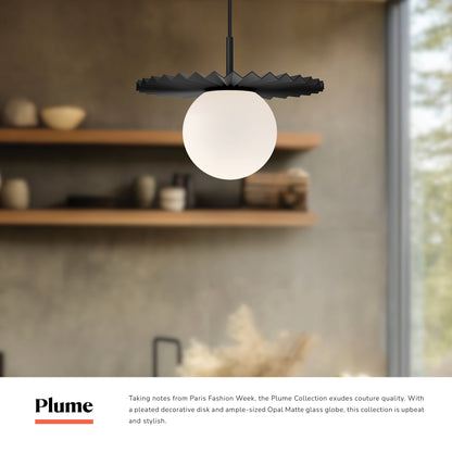 Plume 12-in Pendant