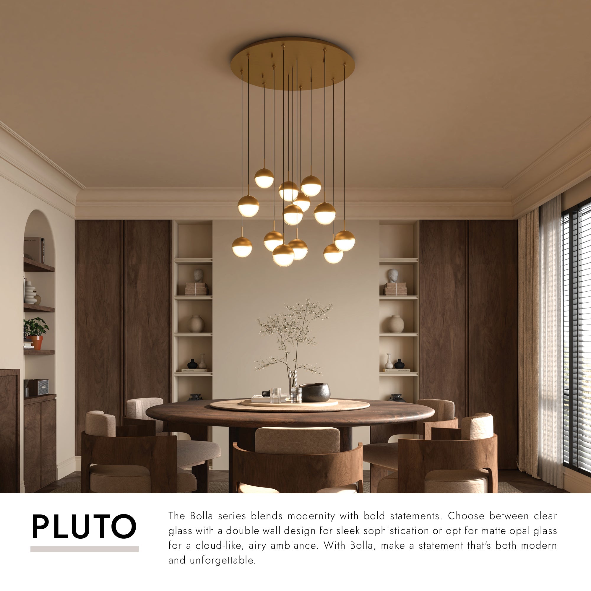 Pluto 4-in 13 Head Multi Pendant – Kuzco Lighting
