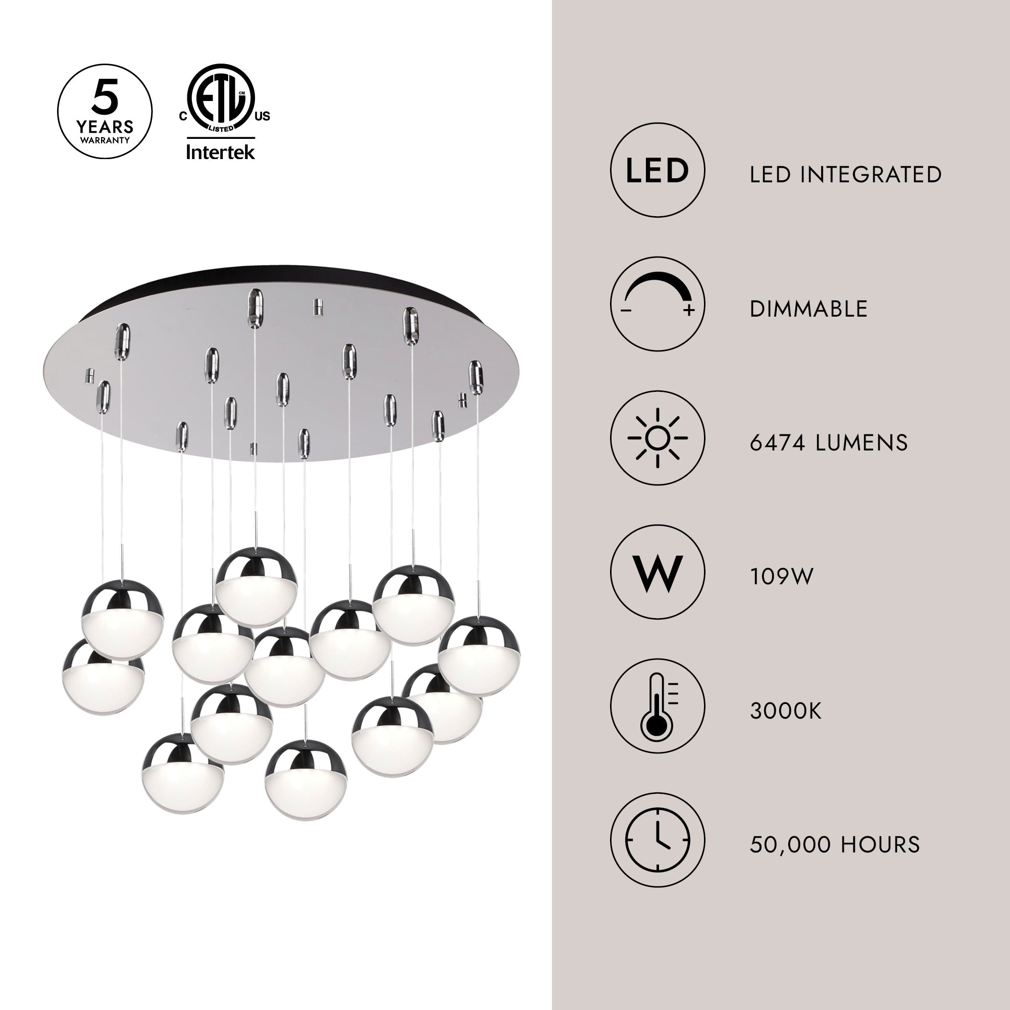 Pluto 4-in 13 Head Multi Pendant – Kuzco Lighting
