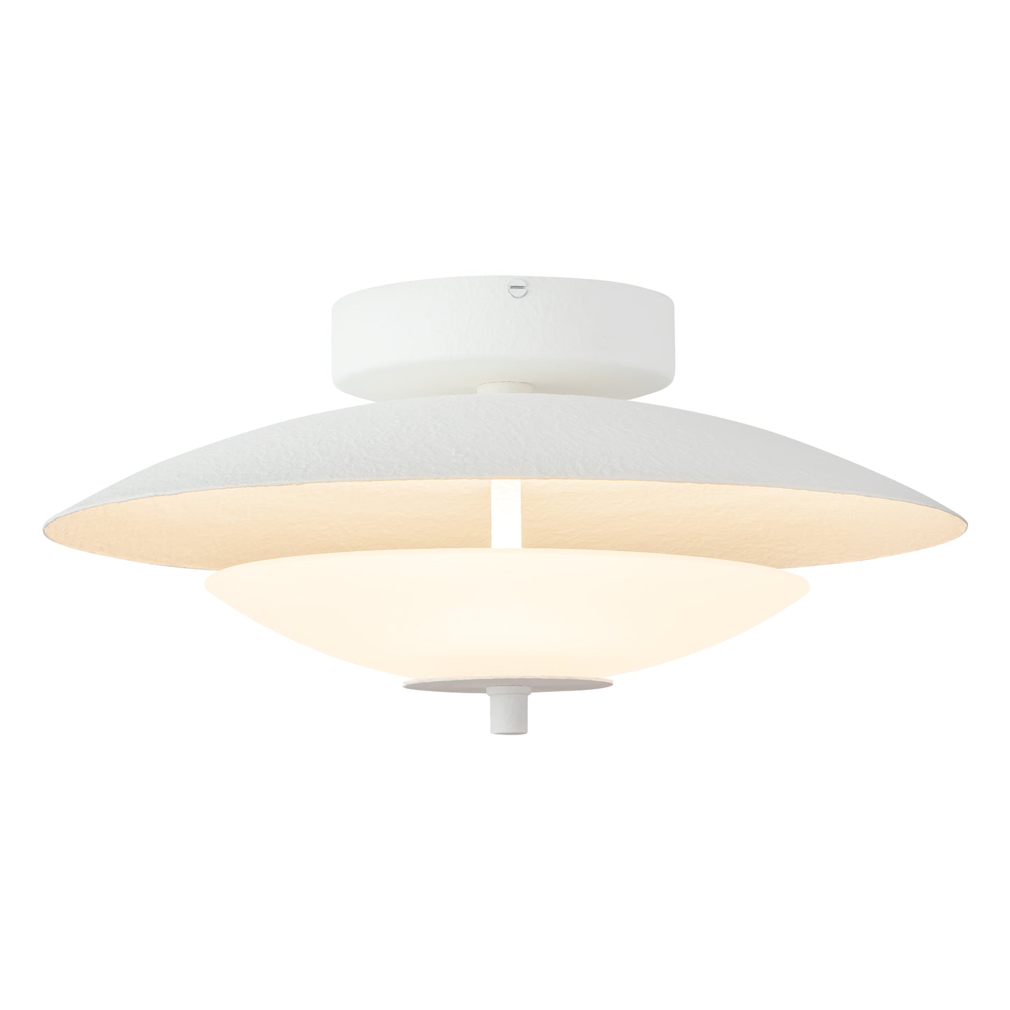 Prescott 15-in Semi-Flush Mount