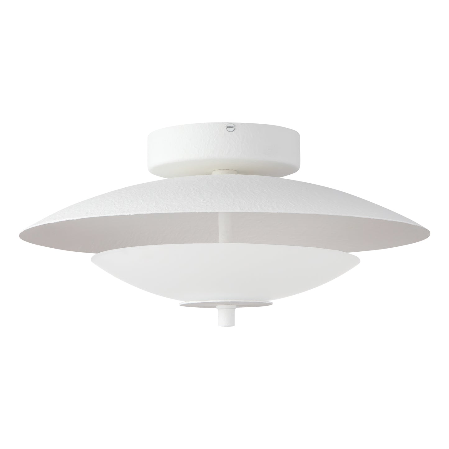 Prescott 15-in Semi-Flush Mount