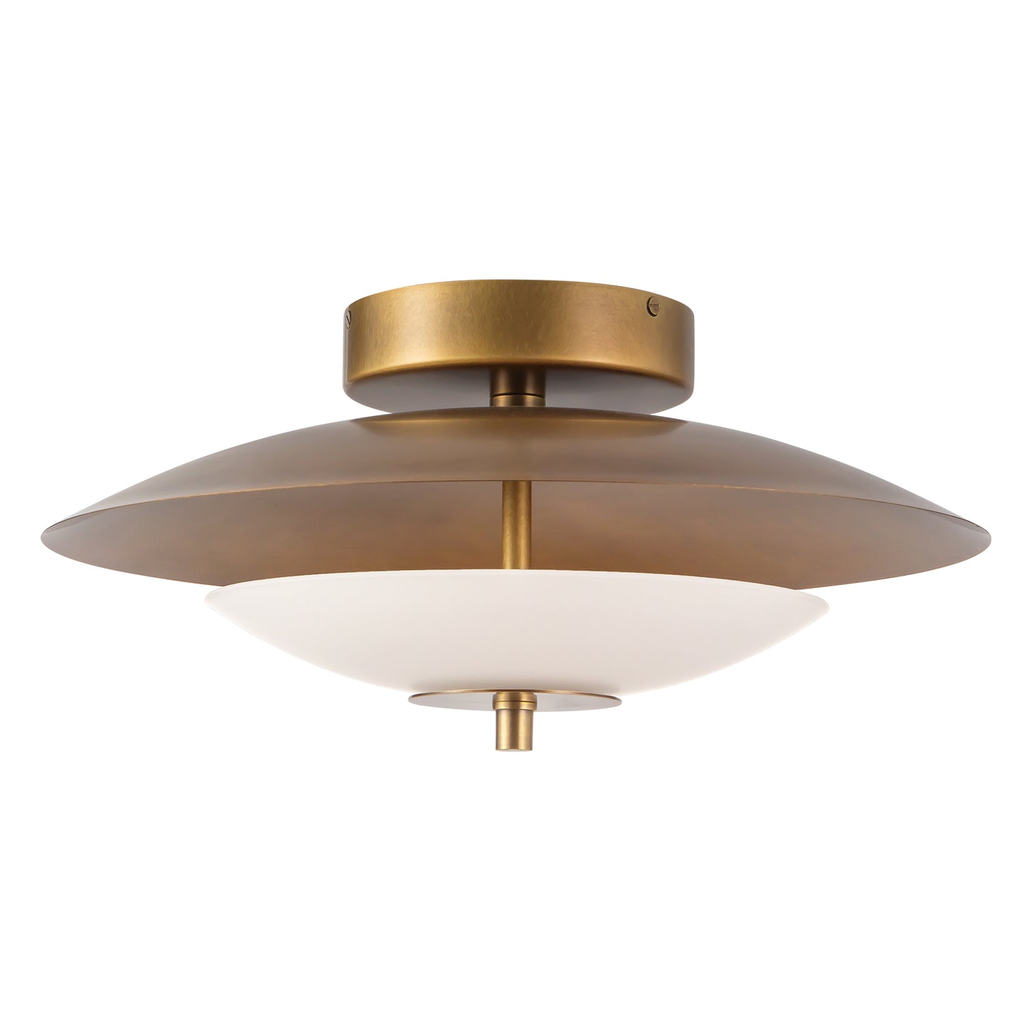 Prescott 15-in Semi-Flush Mount
