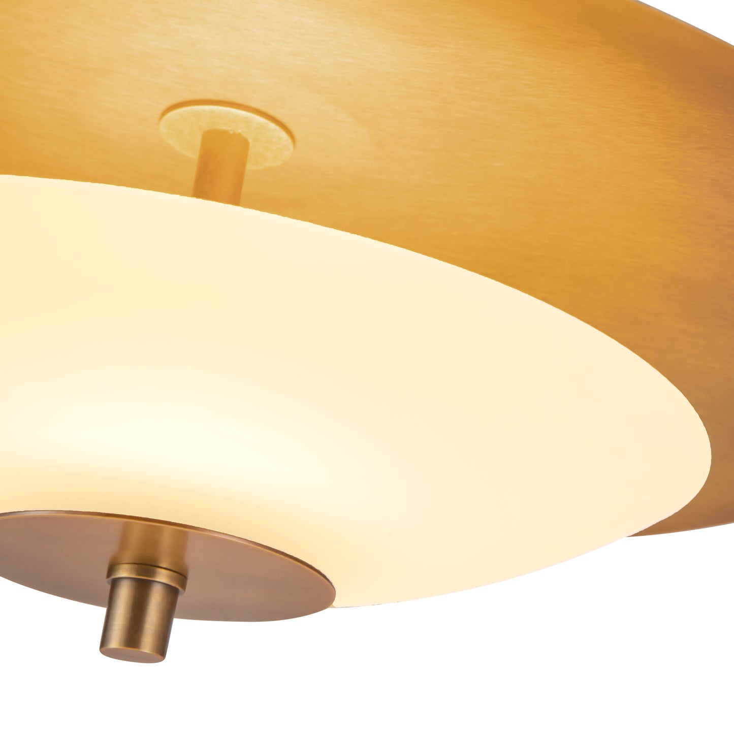 Prescott 15-in Semi-Flush Mount