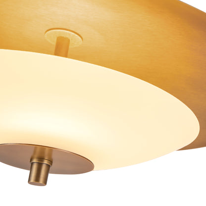 Prescott 15-in Semi-Flush Mount