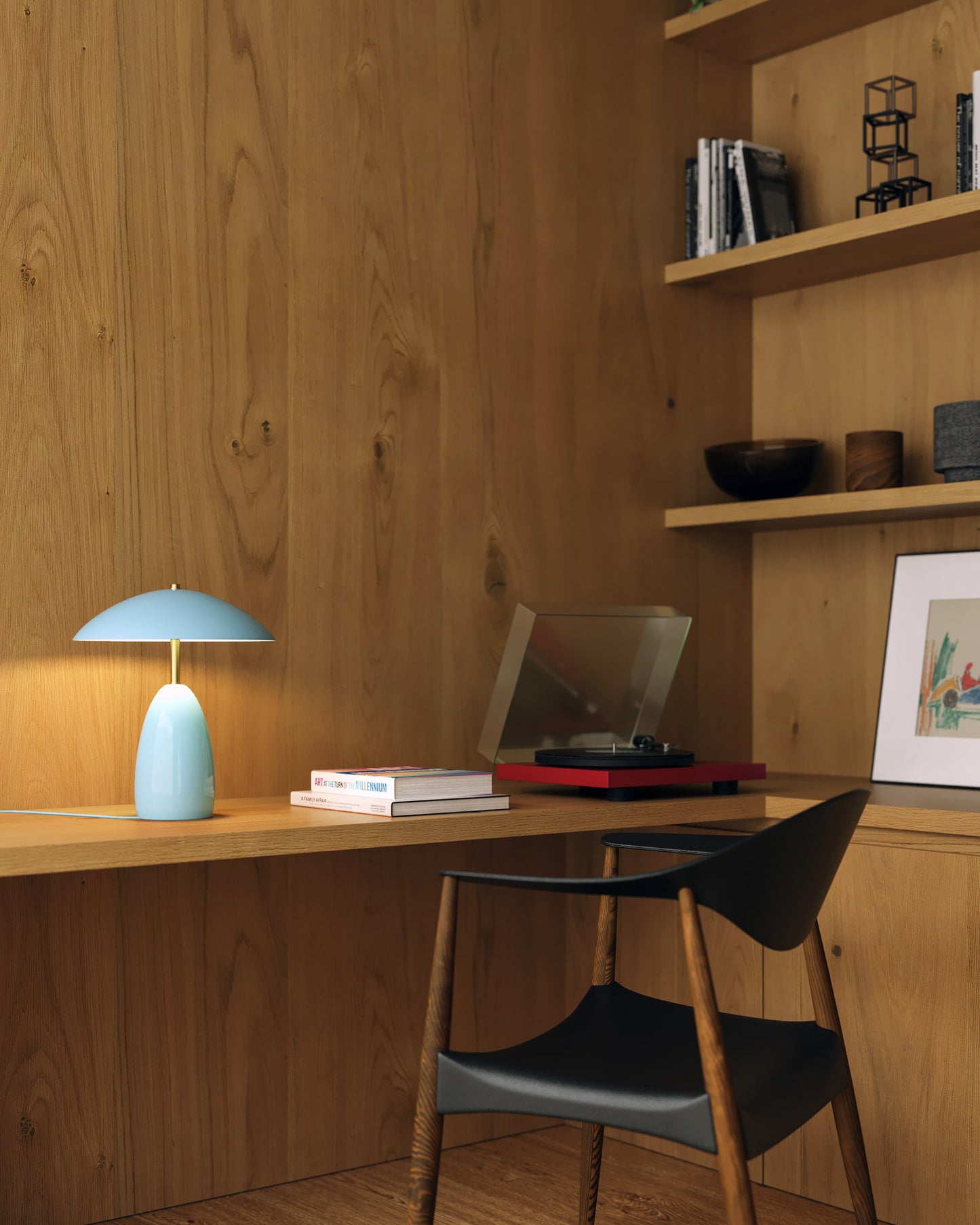 Poppy 12-in Table Lamp