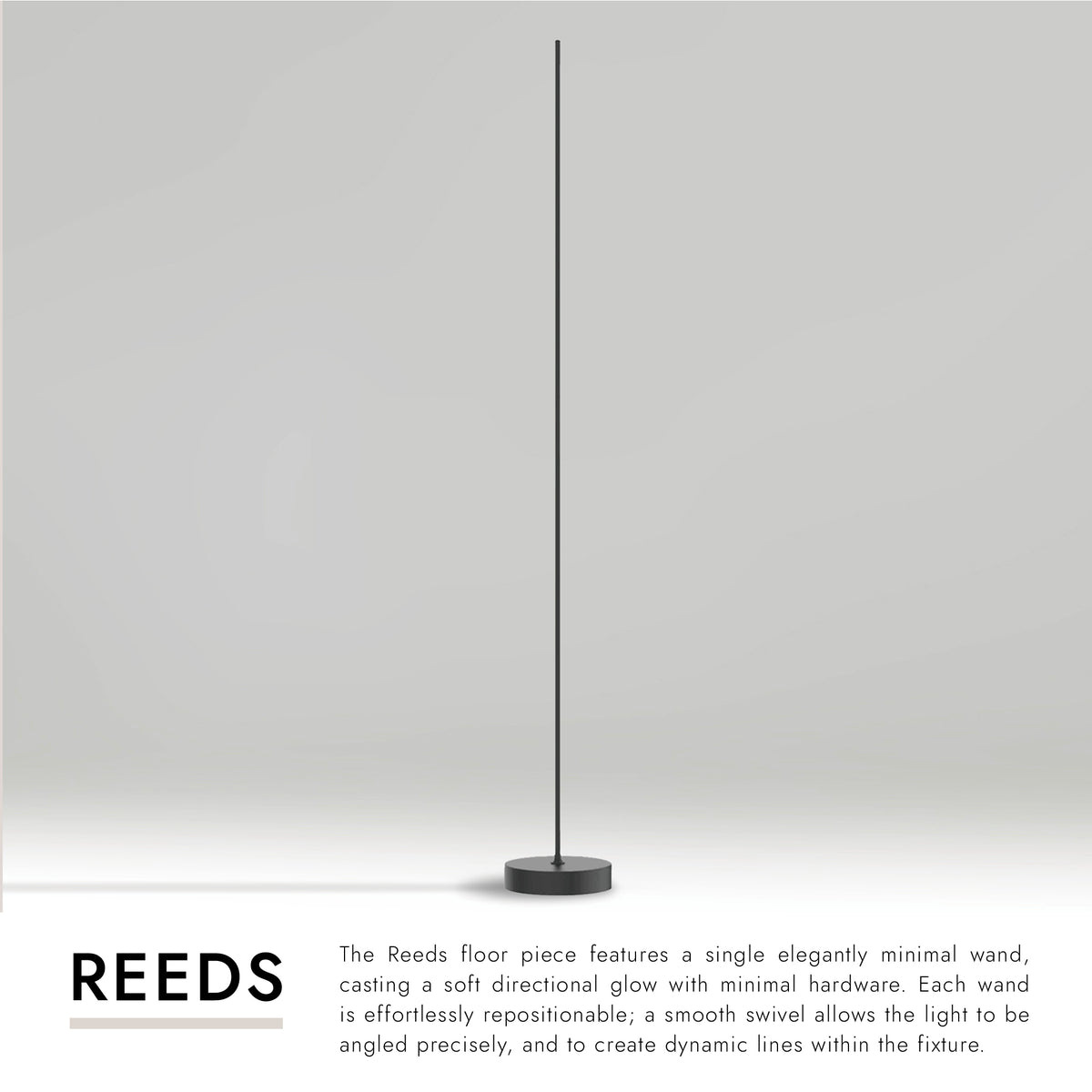 Reeds 10-in Floor Lamp