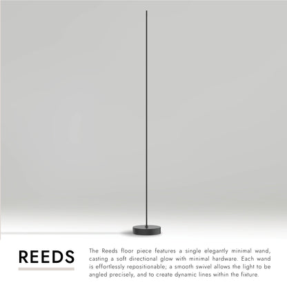 Reeds 10-in Floor Lamp