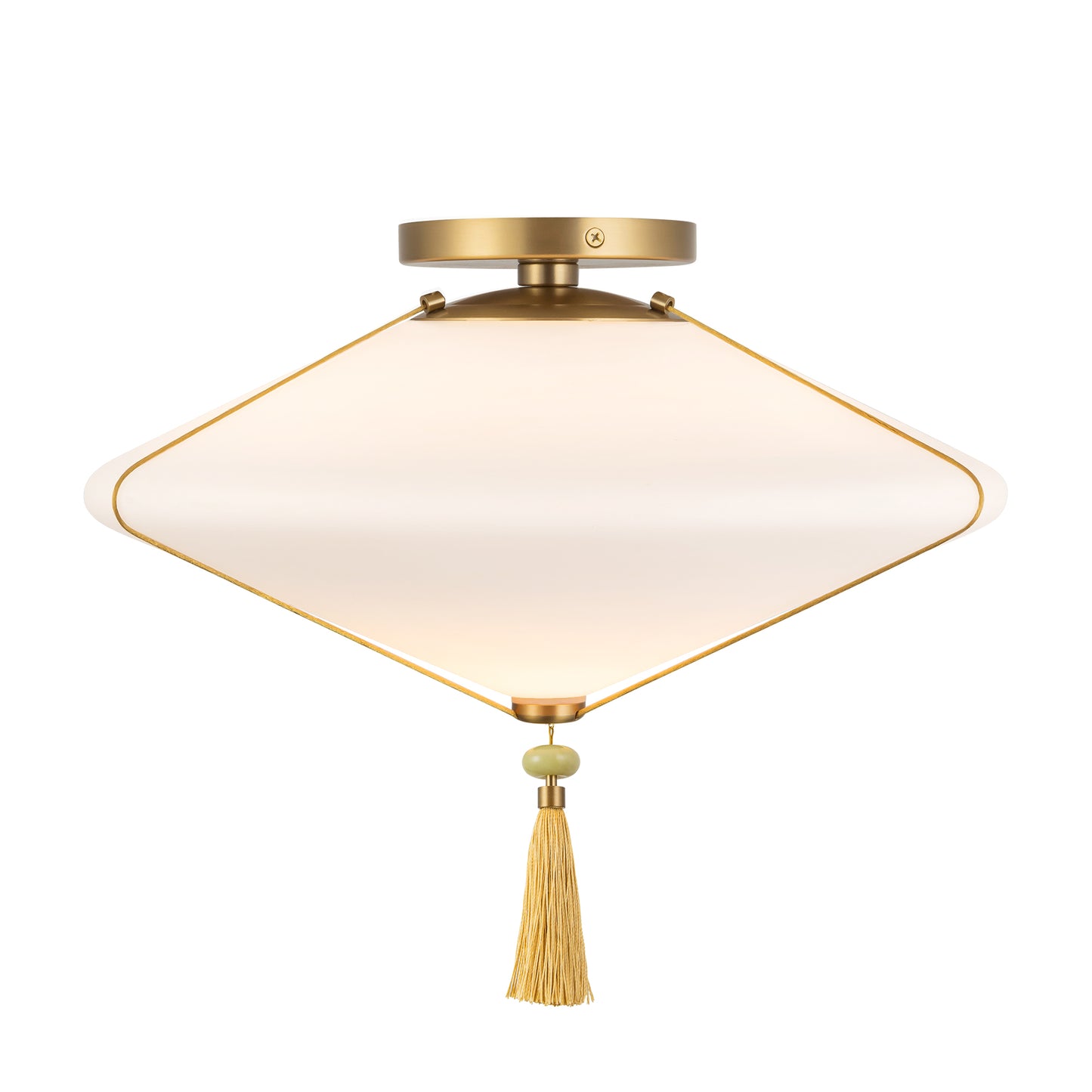 Reeve 15-in Semi-Flush Mount