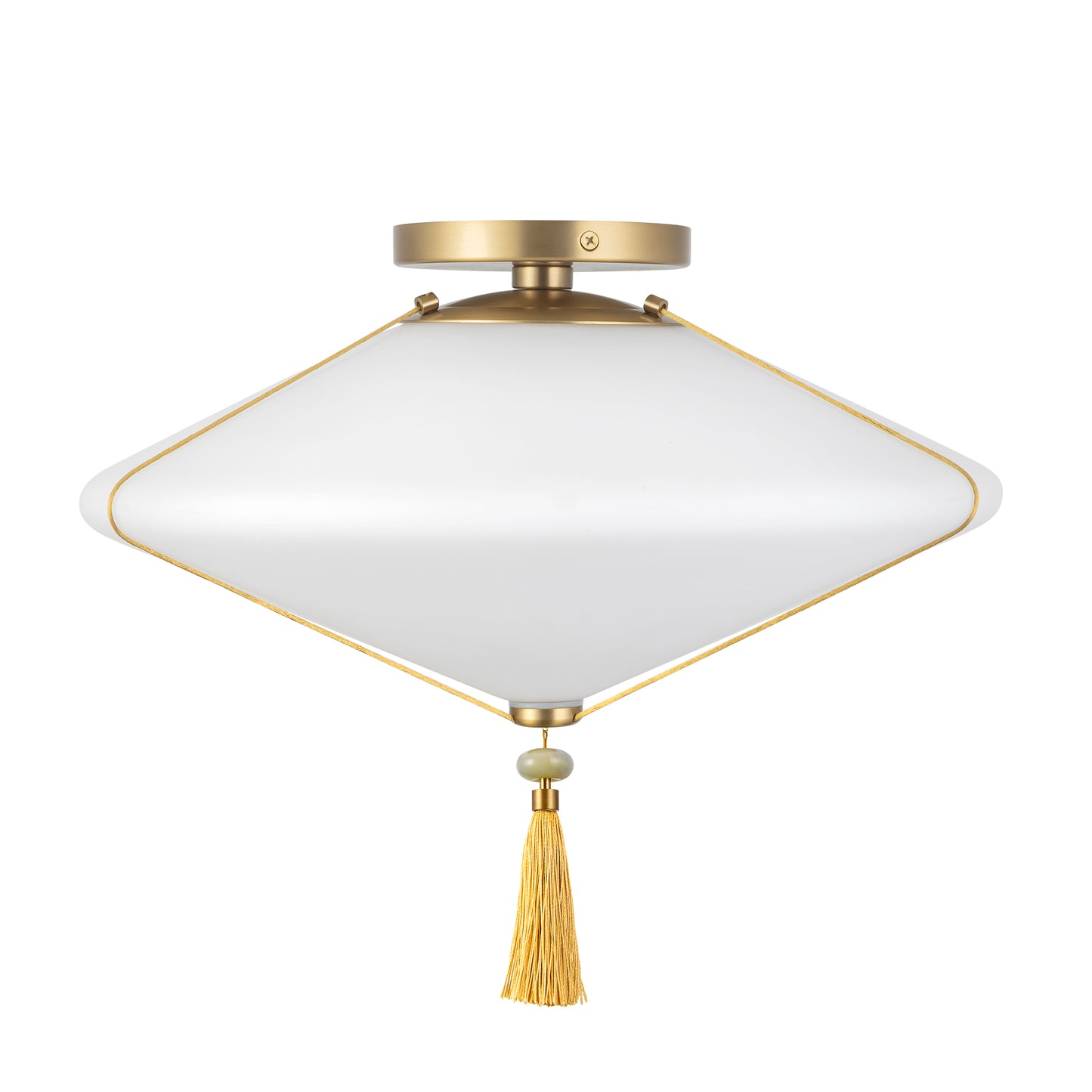 Reeve 15-in Semi-Flush Mount