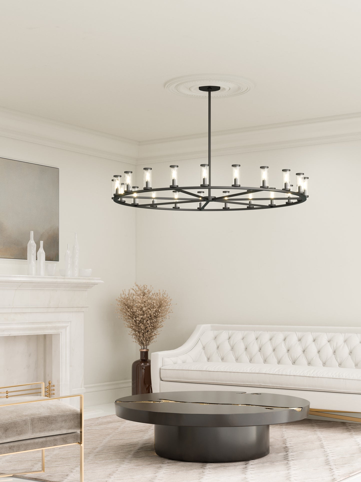 Revolve 61-in Chandelier