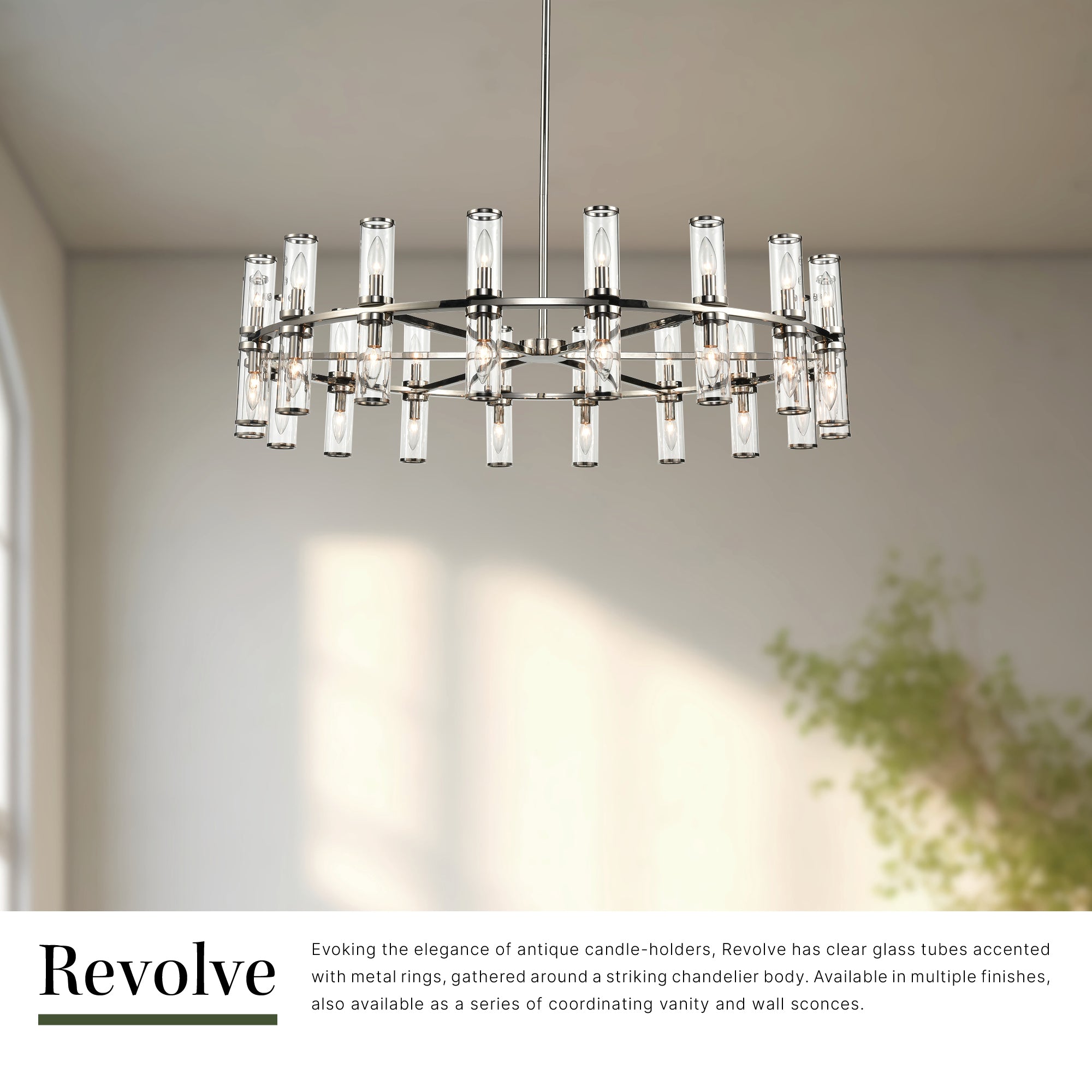 Revolve 48-in Chandelier – Kuzco Lighting