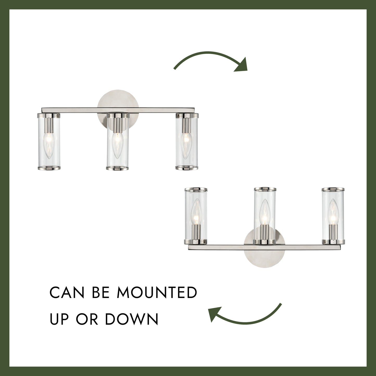 Revolve 17-in Wall/Vanity Light