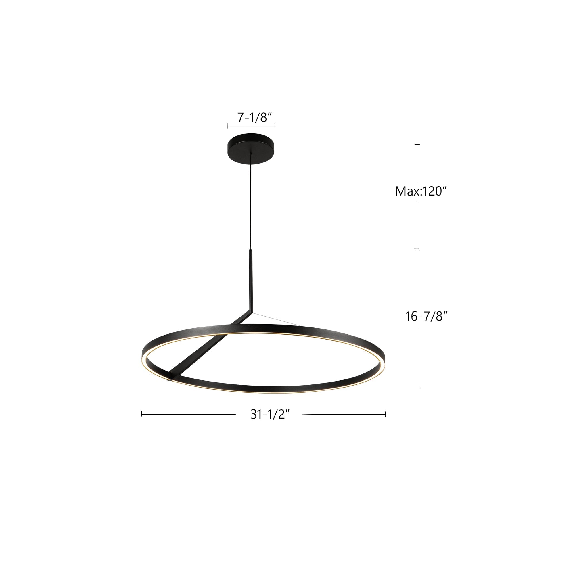 Roda 31-in Pendant – Kuzco Lighting