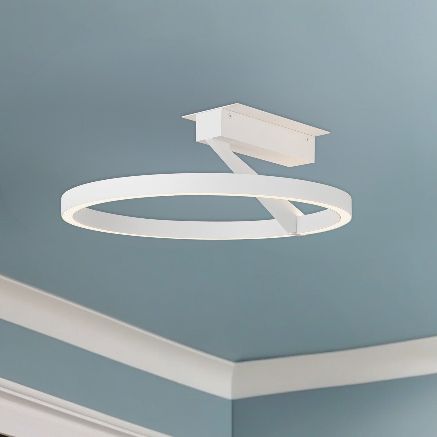 Roda 16-in Semi-Flush Mount