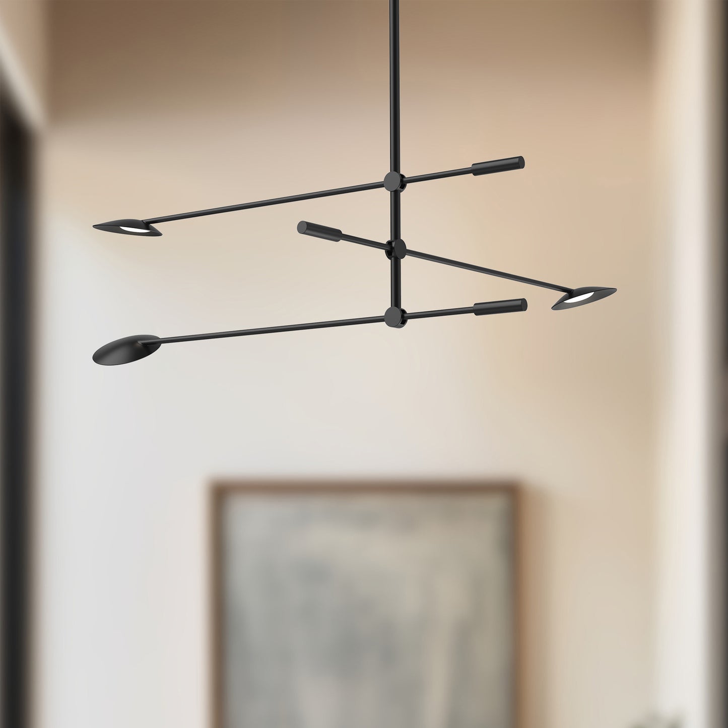 Rotaire 32-in Chandelier