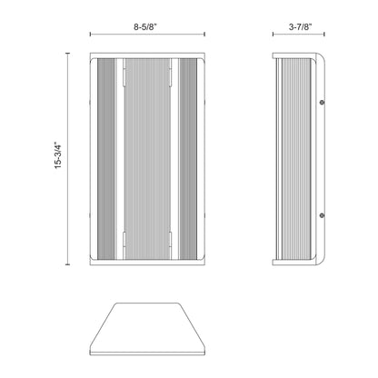 Sabre 16-in Wall/Vanity Light