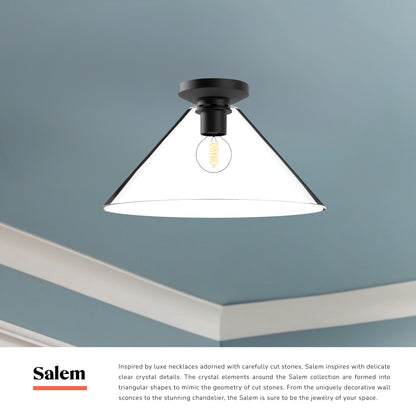 Salem 14-in Flush Mount