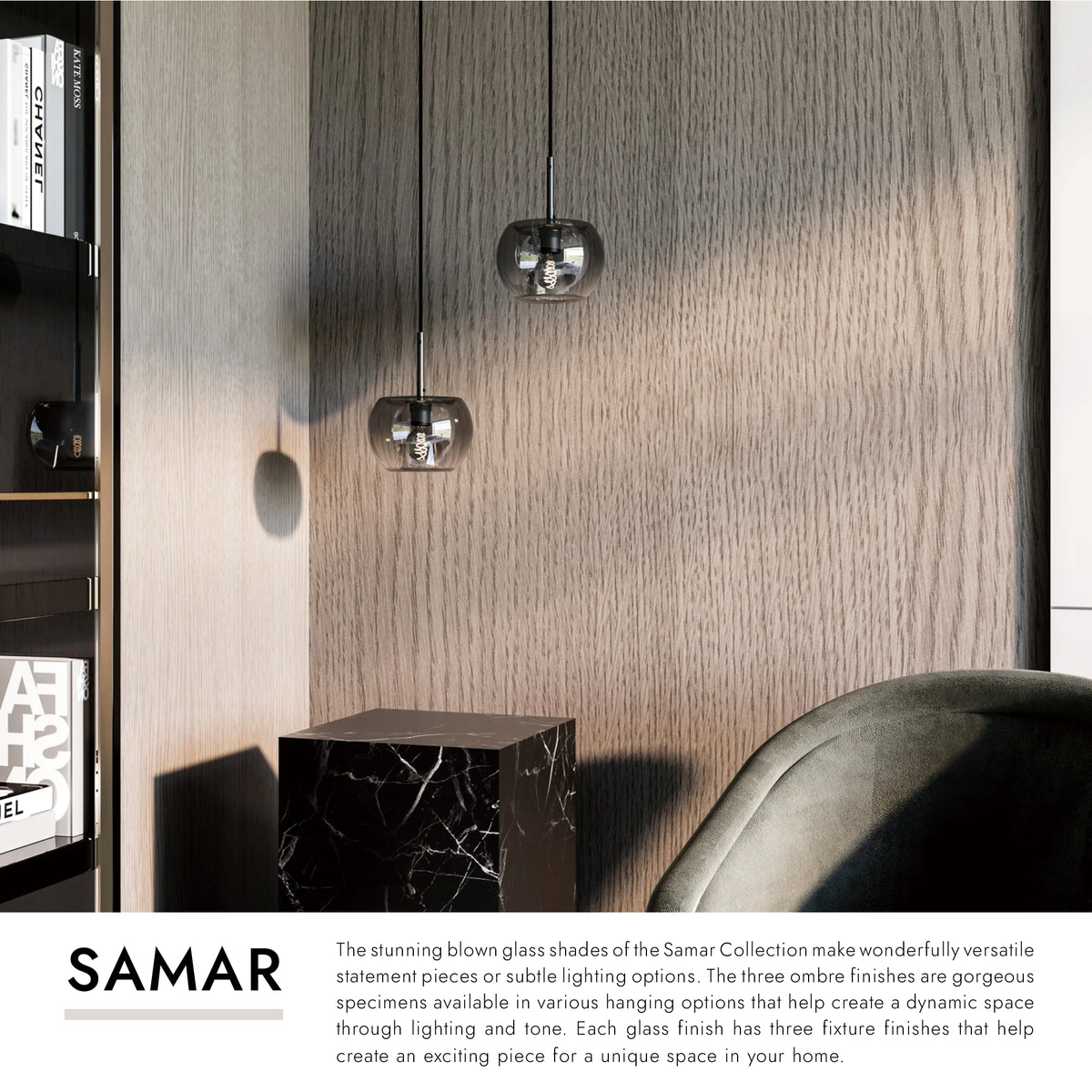 Samar 8-in Pendant – Kuzco Lighting