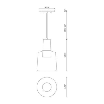 Samson 6-in Pendant