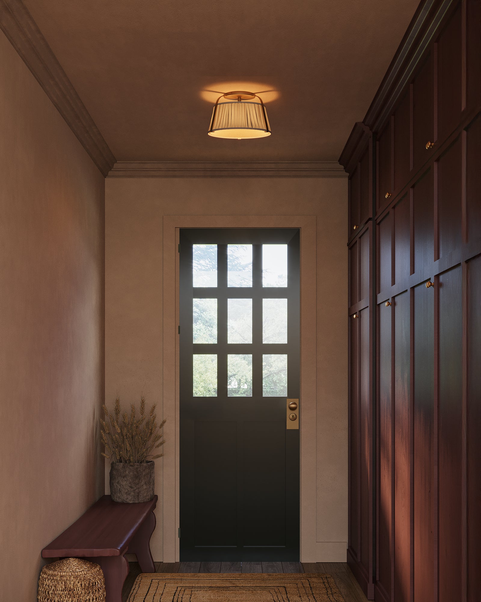Quu　0606ー★ Scout 13-in Semi-Flush Mount – Kuzco Lighting