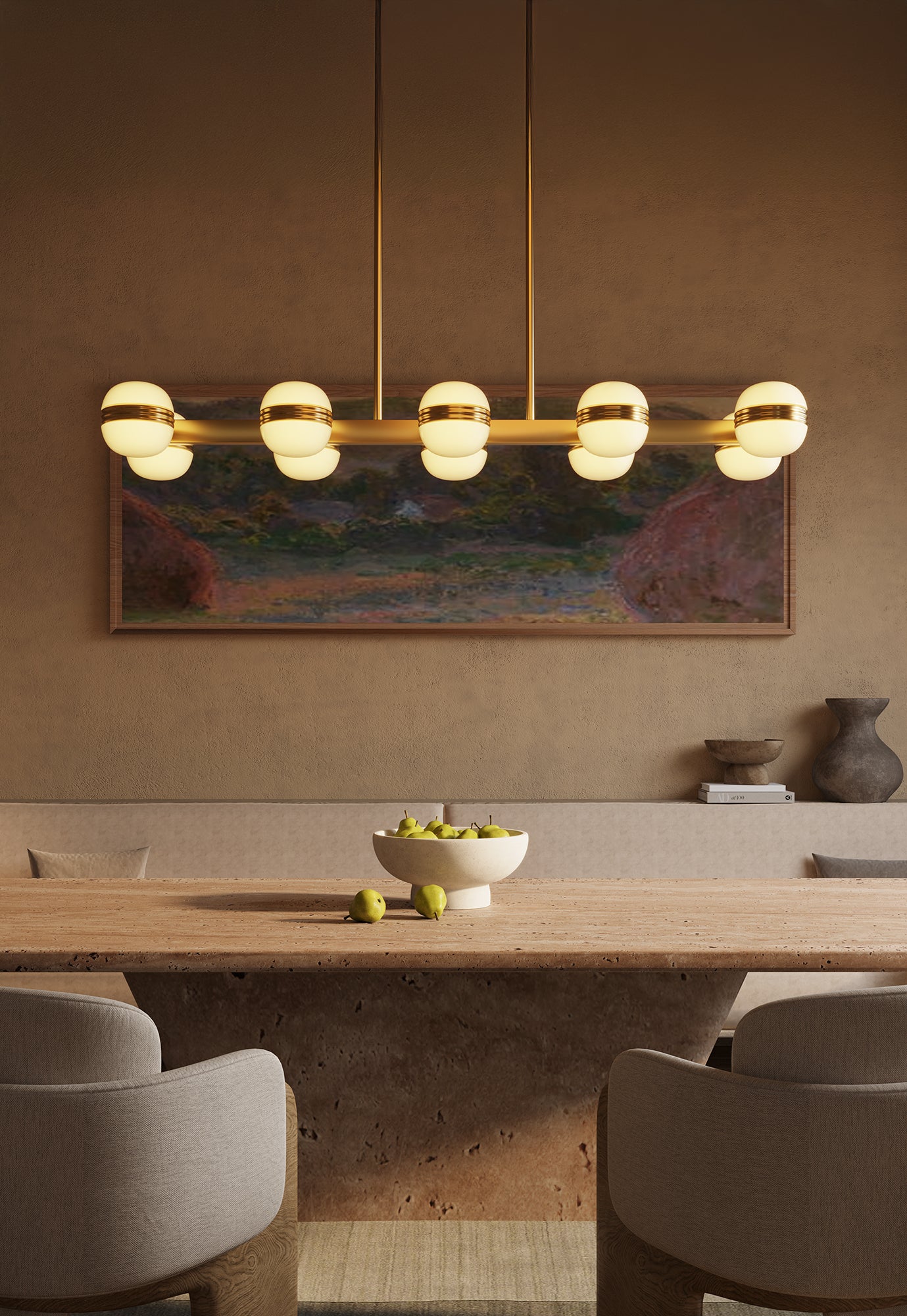 Selene 48-in Linear Pendant – Kuzco Lighting