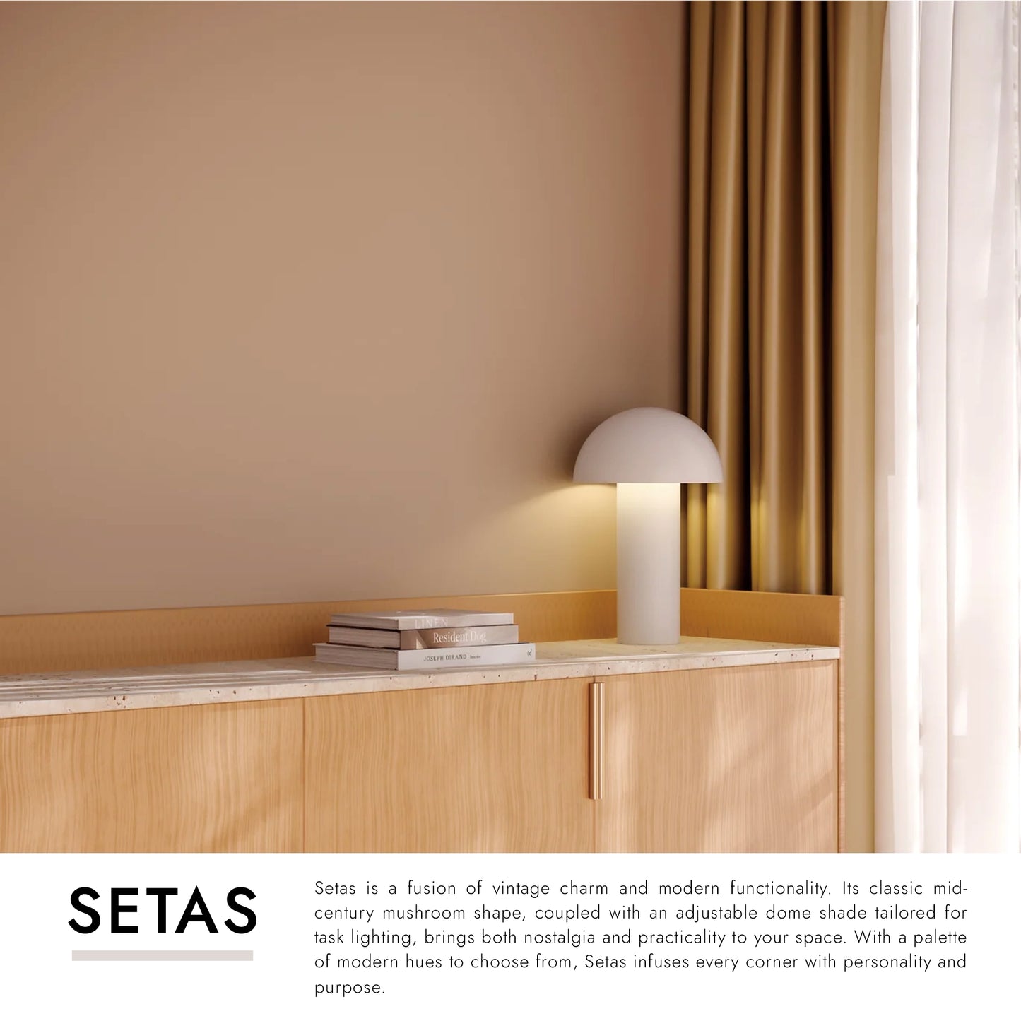 Setas 10-in Table Lamp