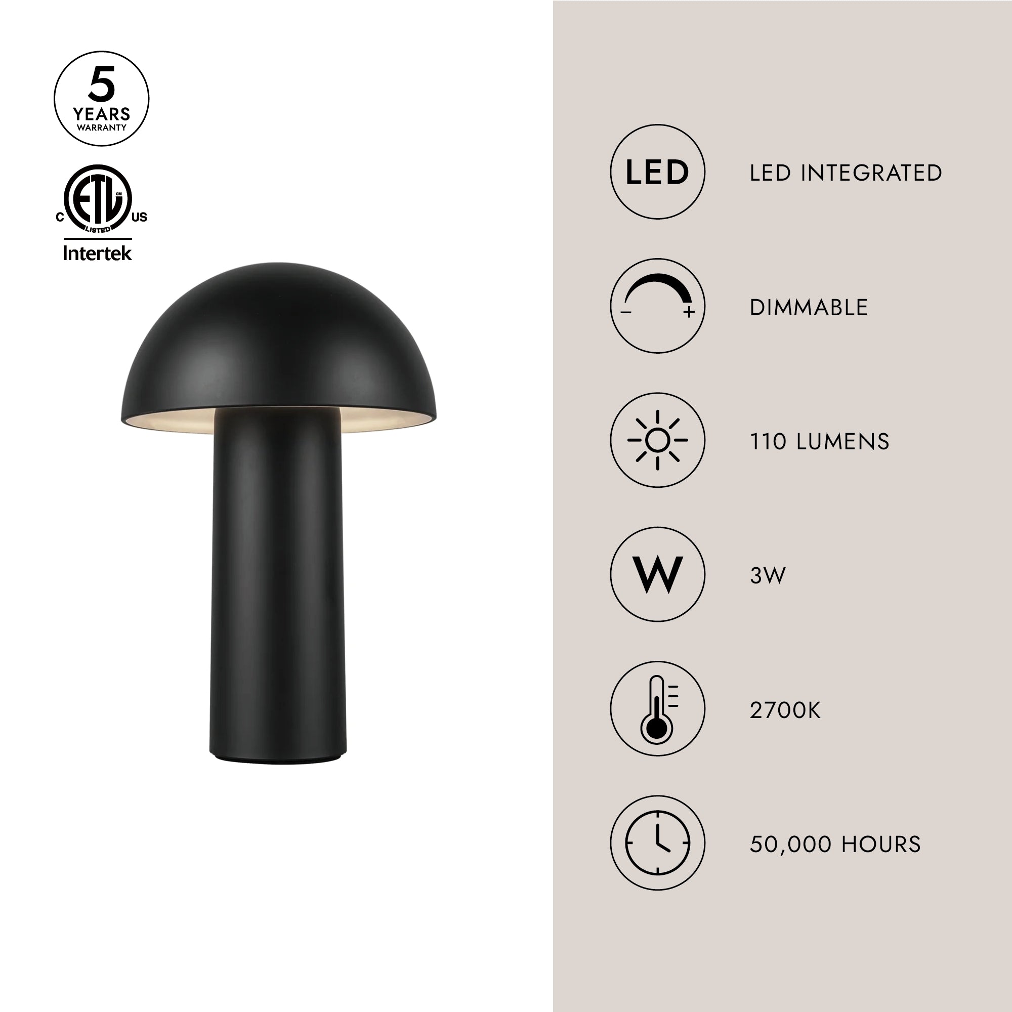 Setas 10-in Table Lamp – Kuzco Lighting