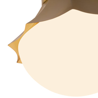 Shelton 11-in Semi-Flush Mount