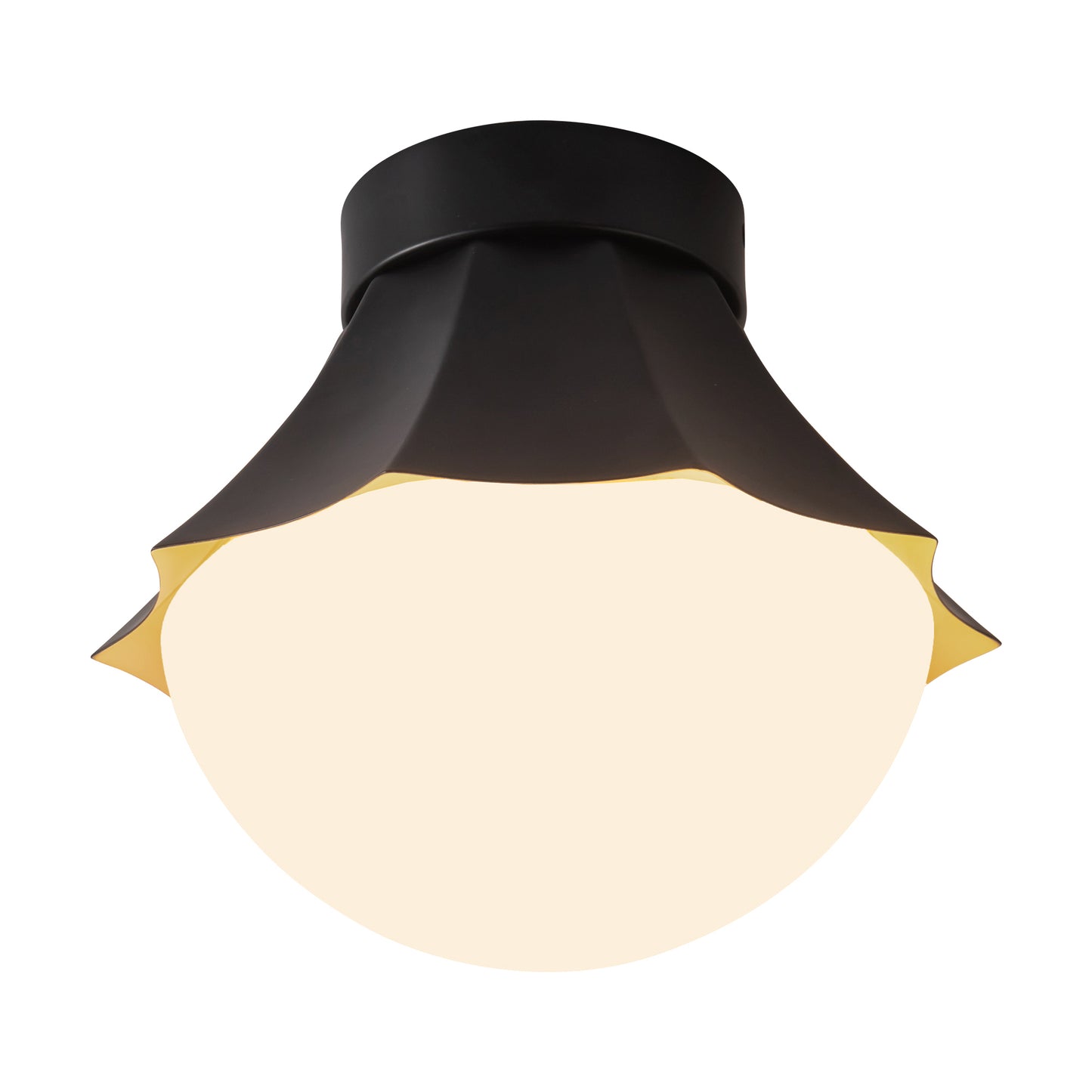 Shelton 11-in Semi-Flush Mount