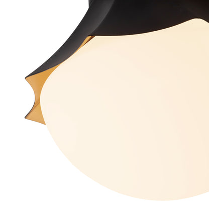 Shelton 11-in Semi-Flush Mount