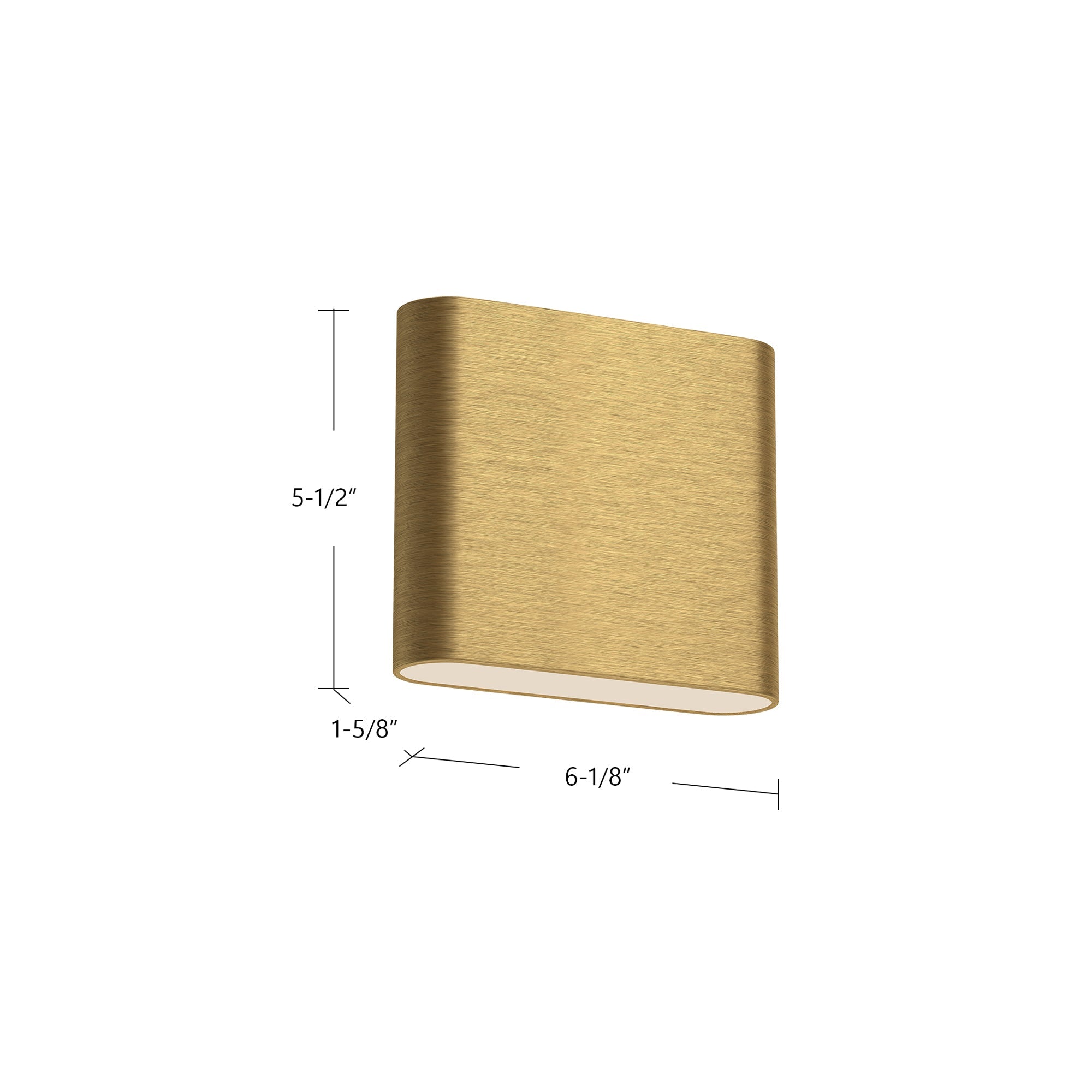 Slate 6-in All-terior Wall Light – Kuzco Lighting
