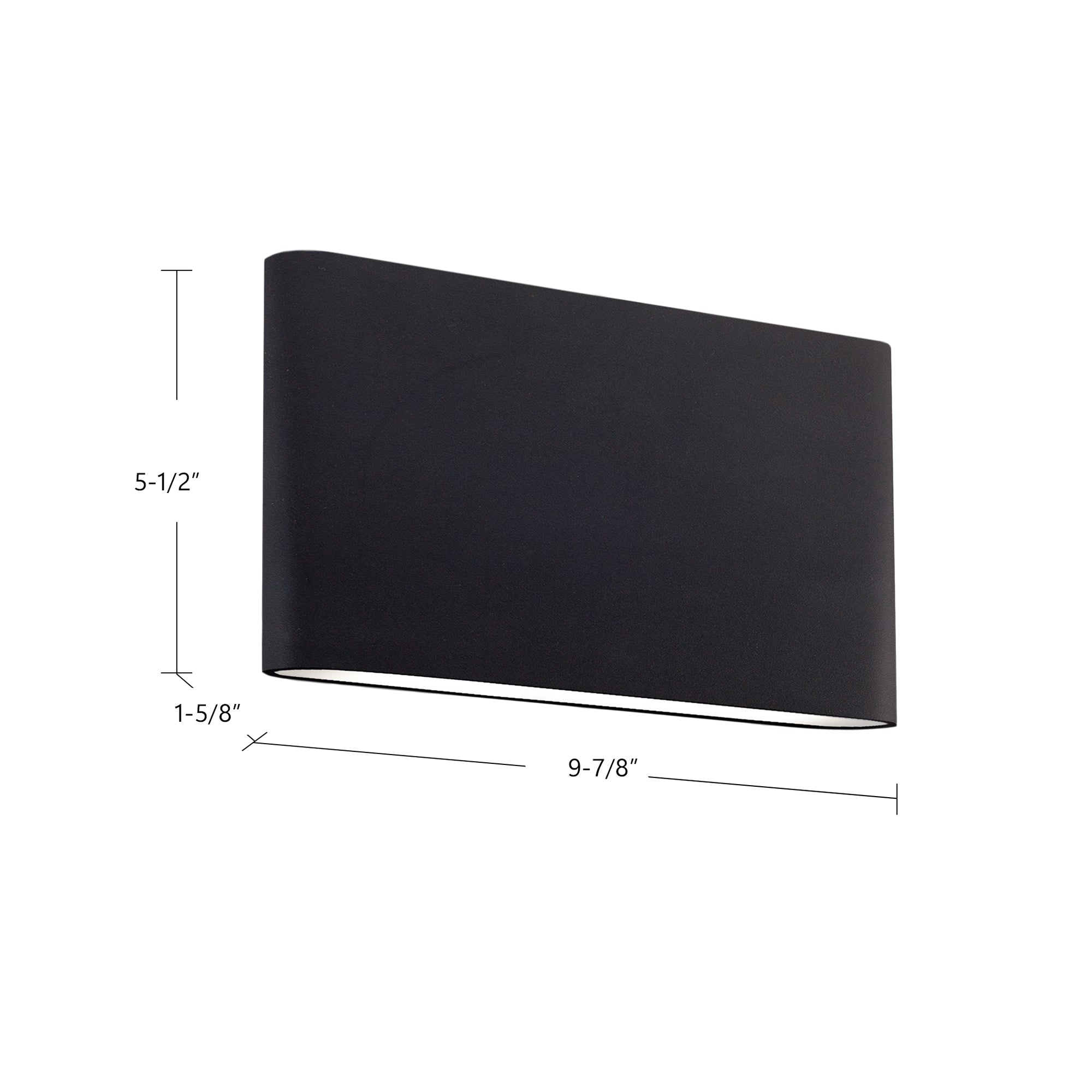 Slate 10-in All-terior Wall Light – Kuzco Lighting