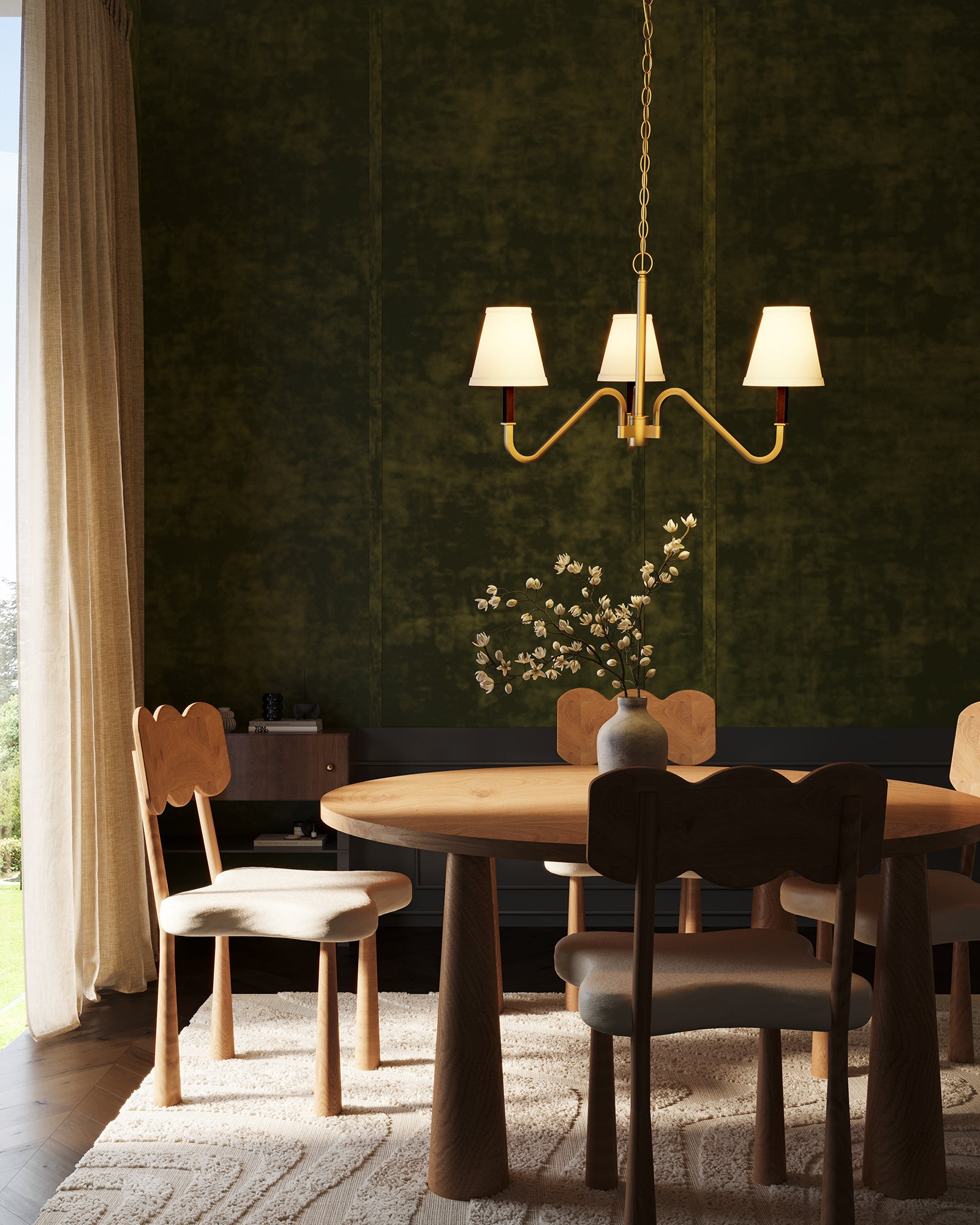 Sloan 30-in Chandelier – Kuzco Lighting