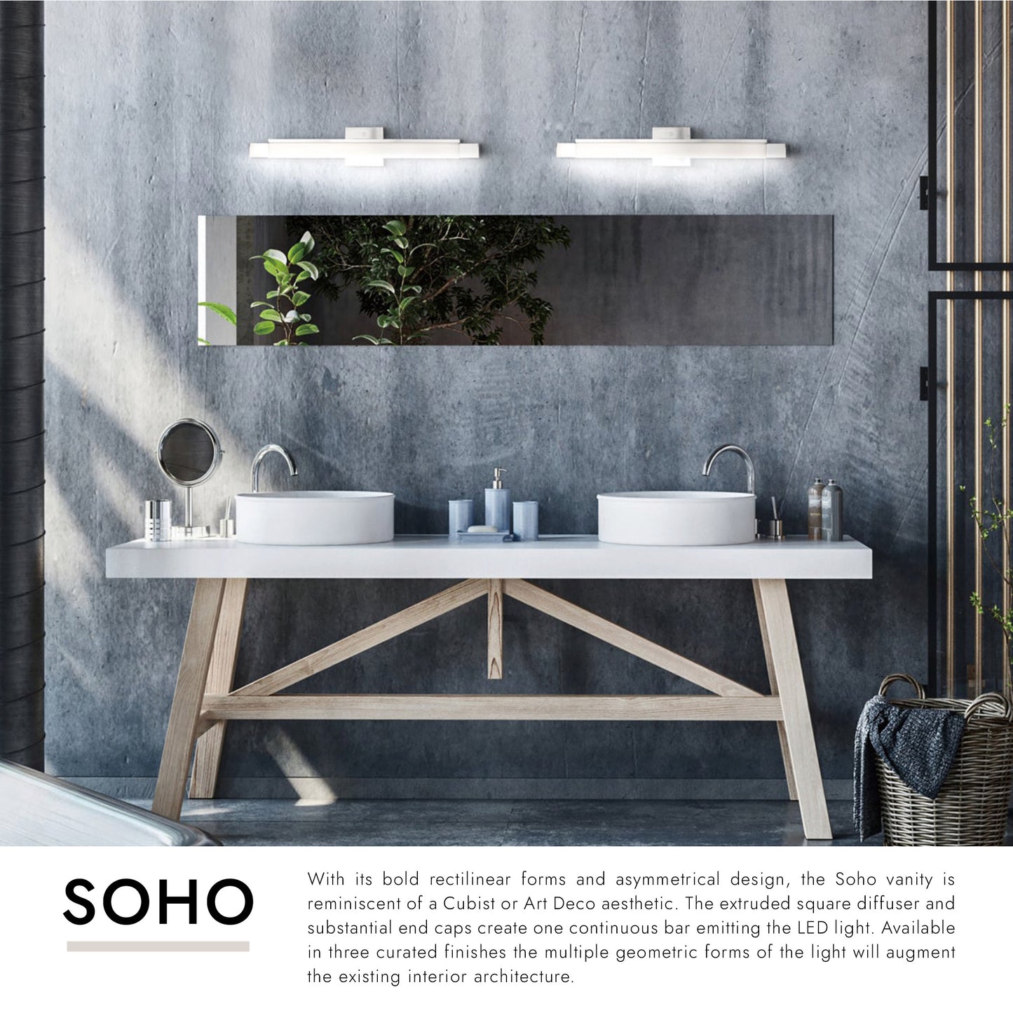 Soho 27-in Vanity Light