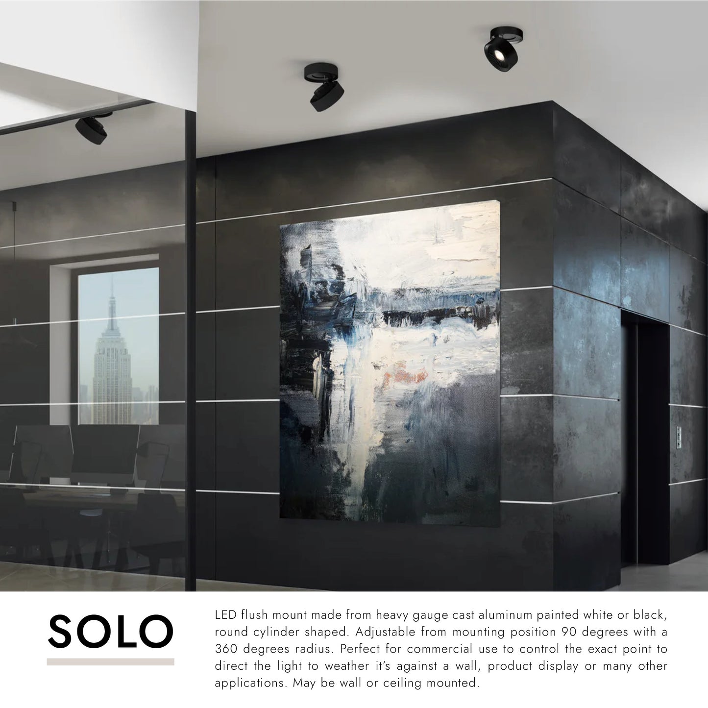 Solo 5-in Flush Mount