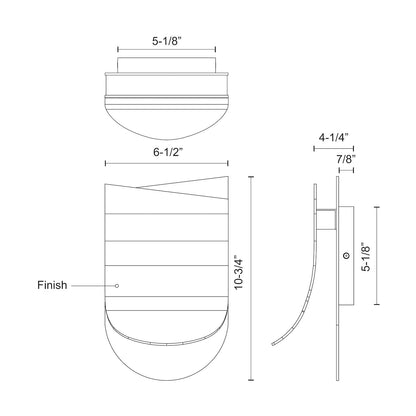 Sonder 6-in Wall Sconce