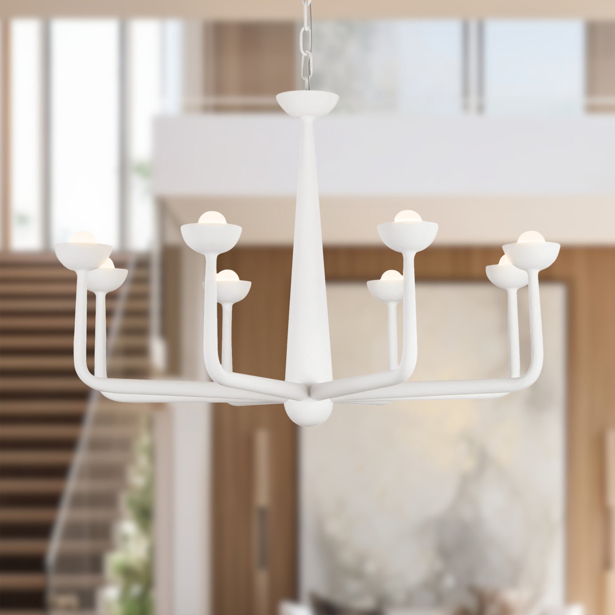 Spade 30-in Chandelier – Kuzco Lighting