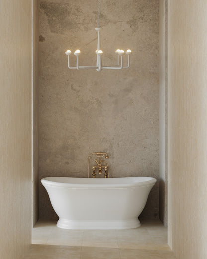 Spade 30-in Chandelier