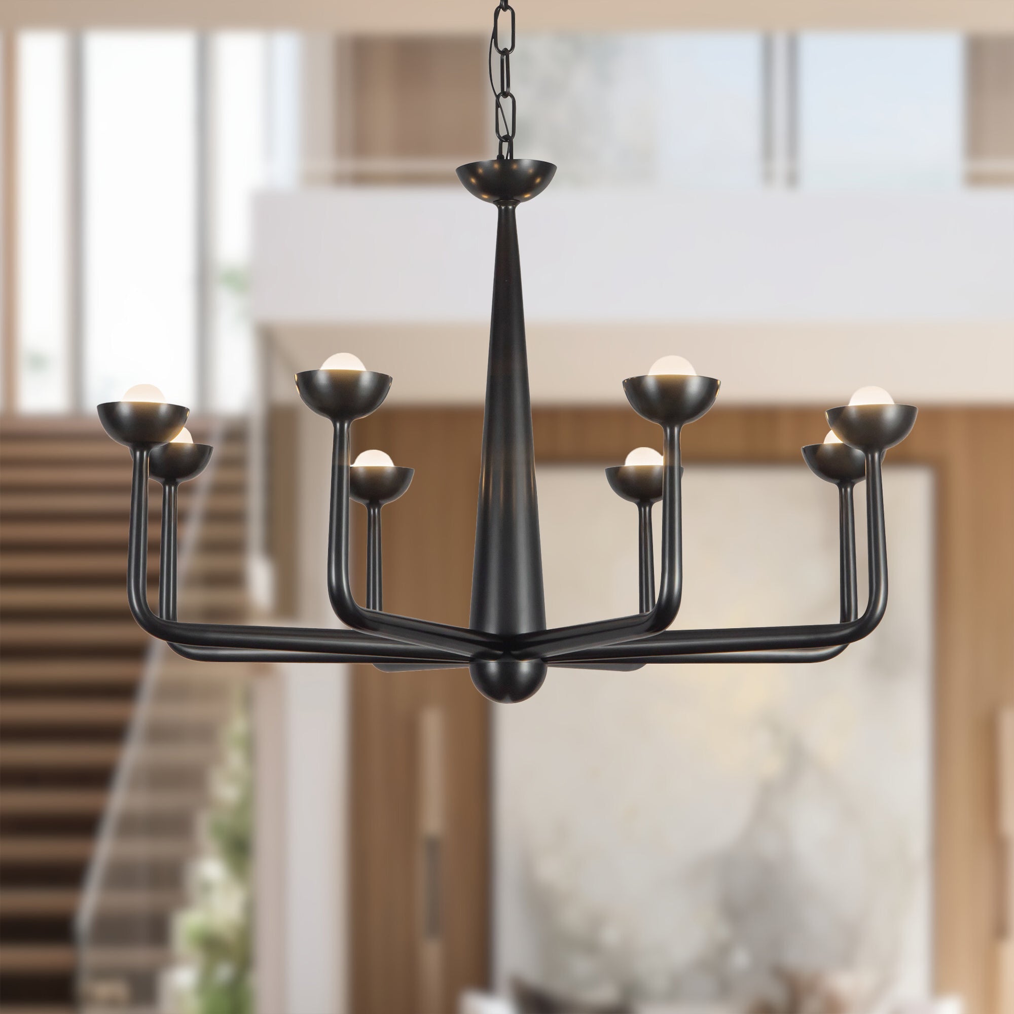 Spade 30-in Chandelier – Kuzco Lighting
