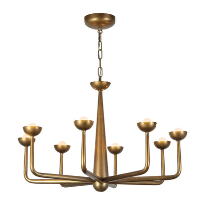 Spade 30-in Chandelier