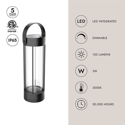 Suara 14-in Exterior Portable Lamp