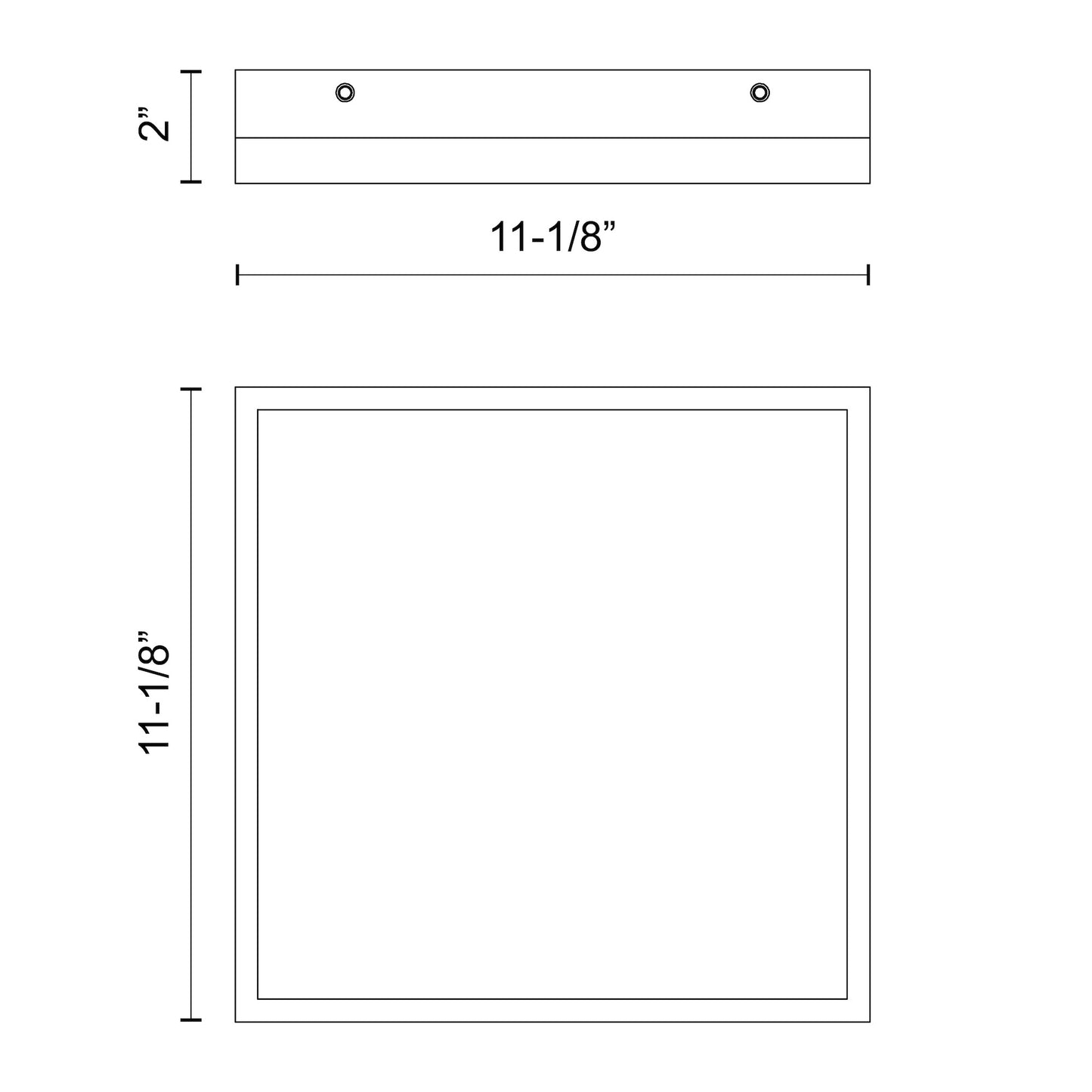 Sydney 11-in Flush Mount