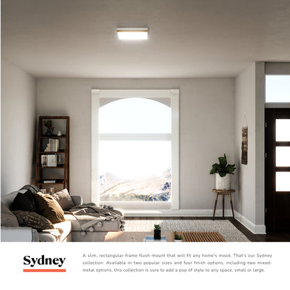 Sydney 14-in Flush Mount